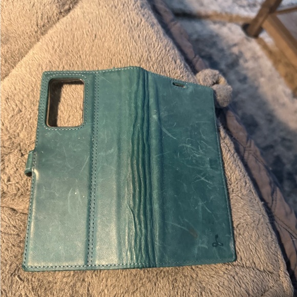 Snakehive teal leather case for Samsung Note 20 Ultra 5g - Picture 4 of 4